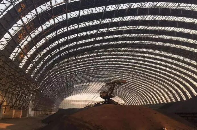 新泰概述原料场封闭技术的特点和类型